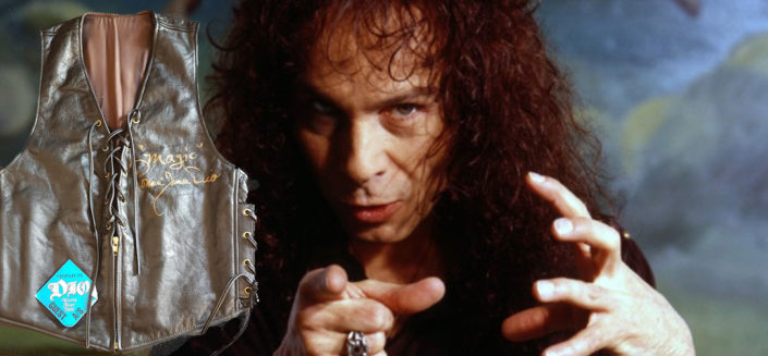 Ronnie James Dio Signed Leather Vest